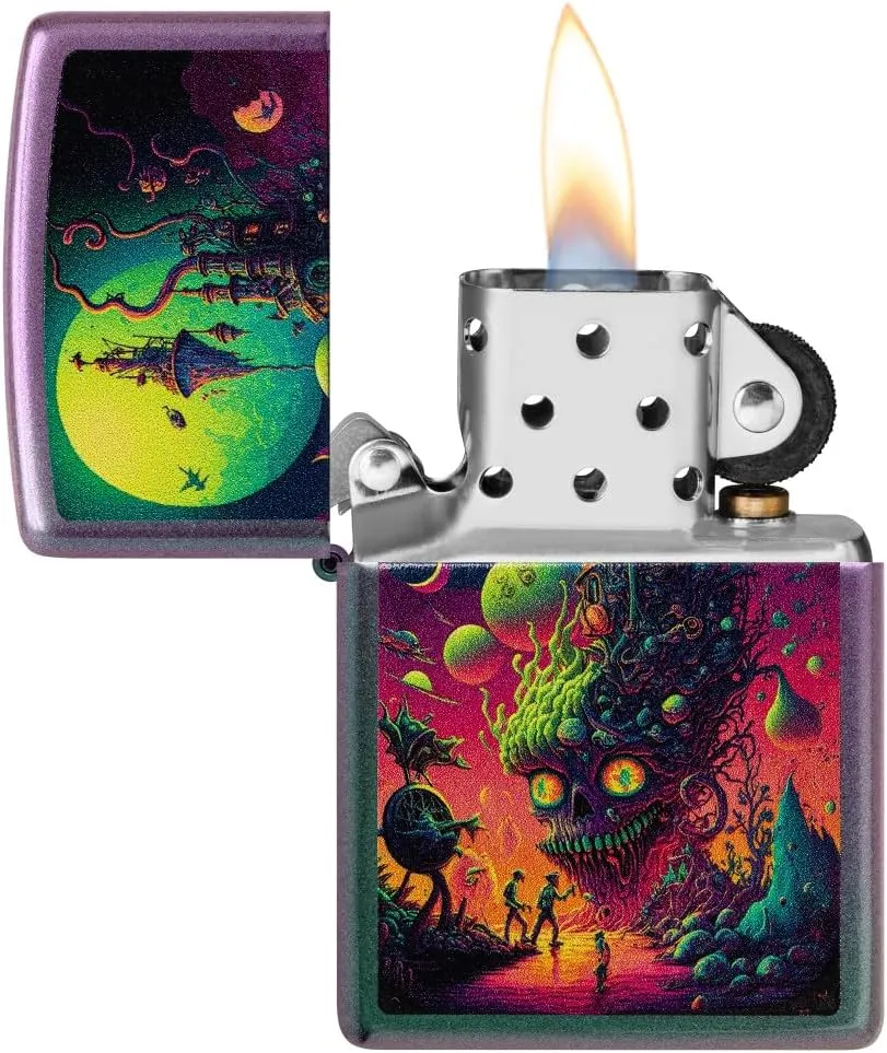 Zippo Distant Lands Design Iridescent Pocket Lighter