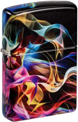 Zippo Lighter: Abstract Smoke Design - 540 Color 48897