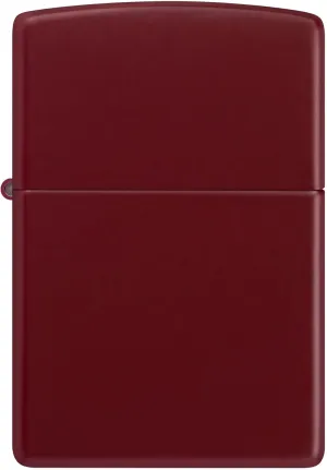 Zippo Lighter Classic Merlot, Windproof, Custom Designed, Stainless Steel Body