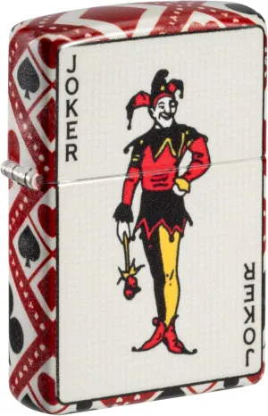 Zippo Lighter: Joker Playing Card - 540 Color 81479