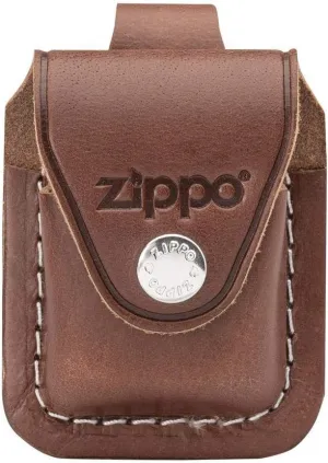 Zippo Lighter Pouch with Loop, Brown