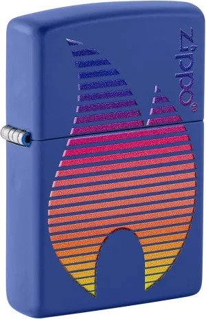 Zippo Lighter Zippo Flame, Windproof, Custom Designed, Stainless Steel Body