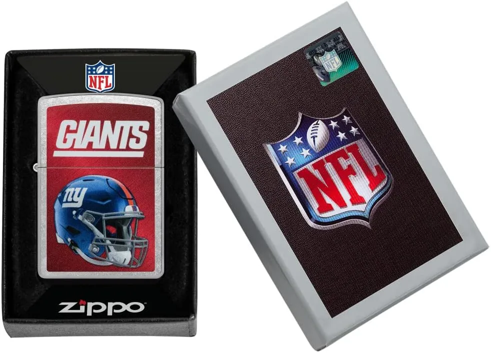 Zippo NFL Helmet Street Chrome Pocket Lighter