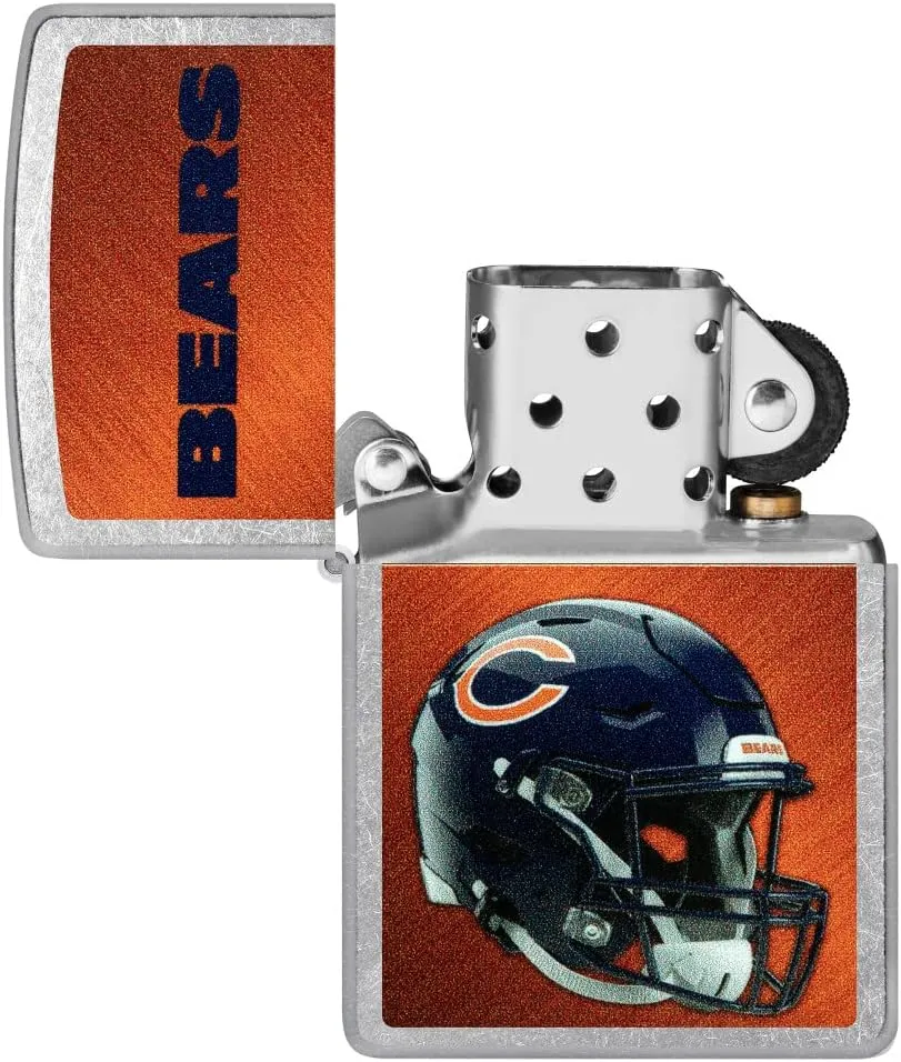Zippo NFL Helmet Street Chrome Pocket Lighter