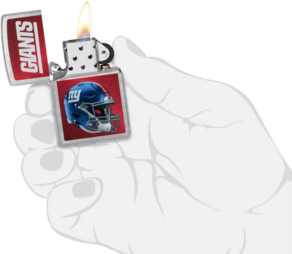 Zippo NFL Helmet Street Chrome Pocket Lighter