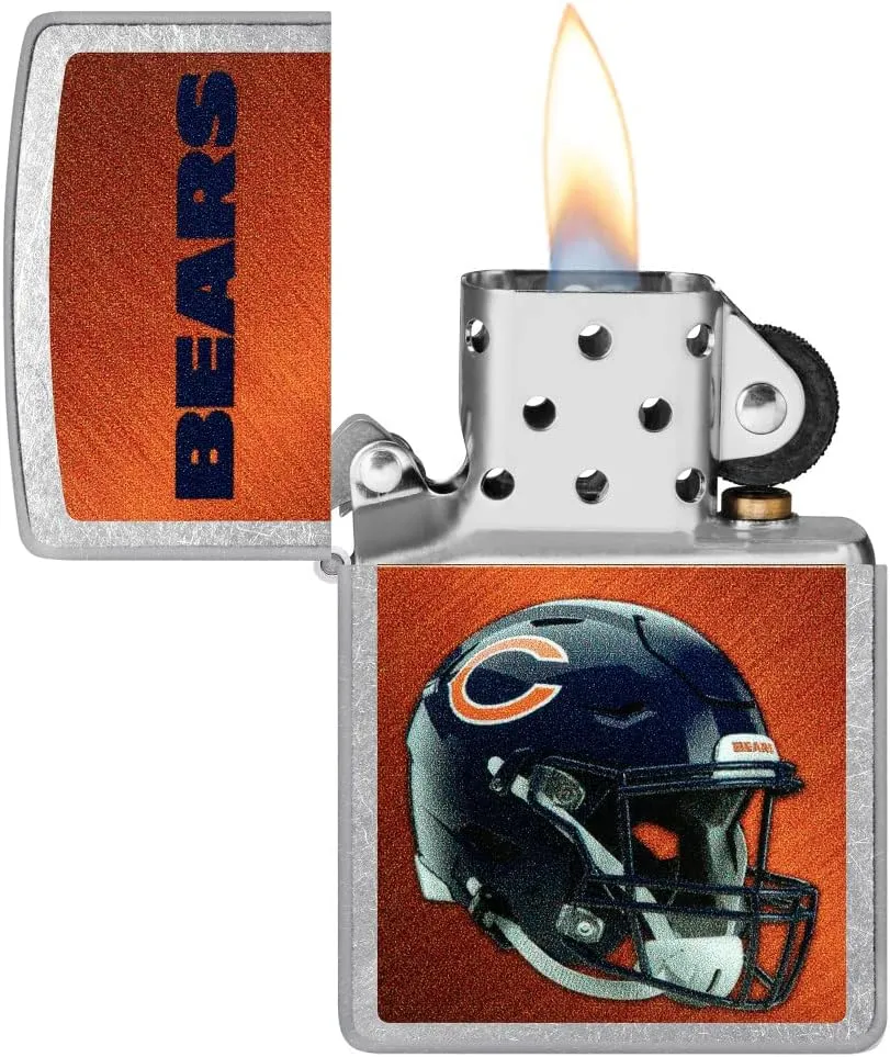 Zippo NFL Helmet Street Chrome Pocket Lighter