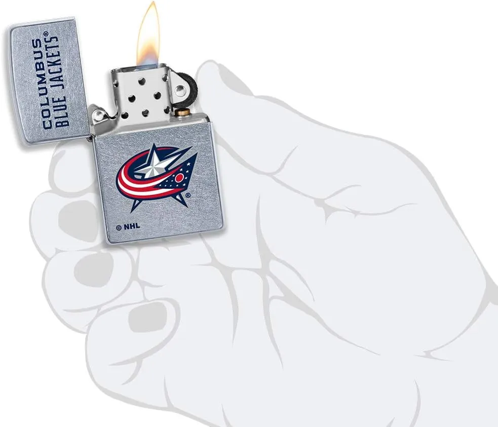 Zippo NHL Street Chrome Pocket Lighter