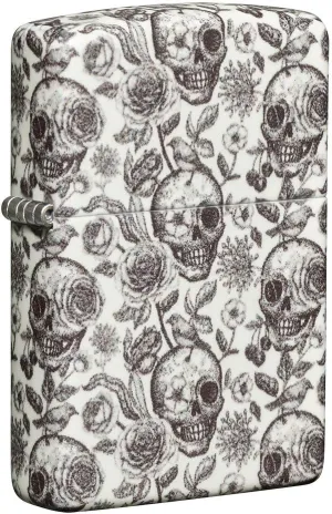Zippo Skeleton Glow in The Dark 540 Color Pocket Lighter
