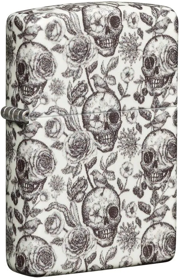 Zippo Skeleton Glow in The Dark 540 Color Pocket Lighter
