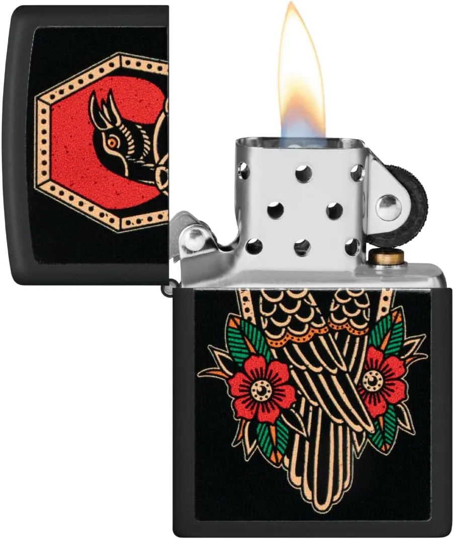 Zippo Tattoo Design Pocket Lighter