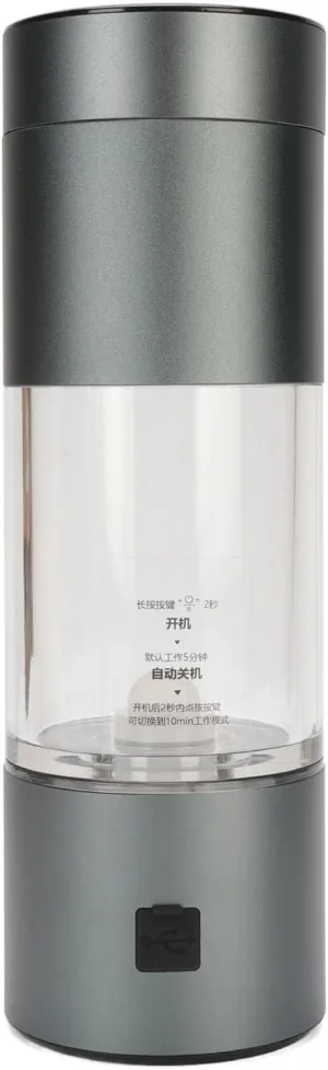 ZJchao Hydrogen Water Bottle Hydrogen Generator Hydrogen Rich Water Portable Home Fitness Office Travel 280ml