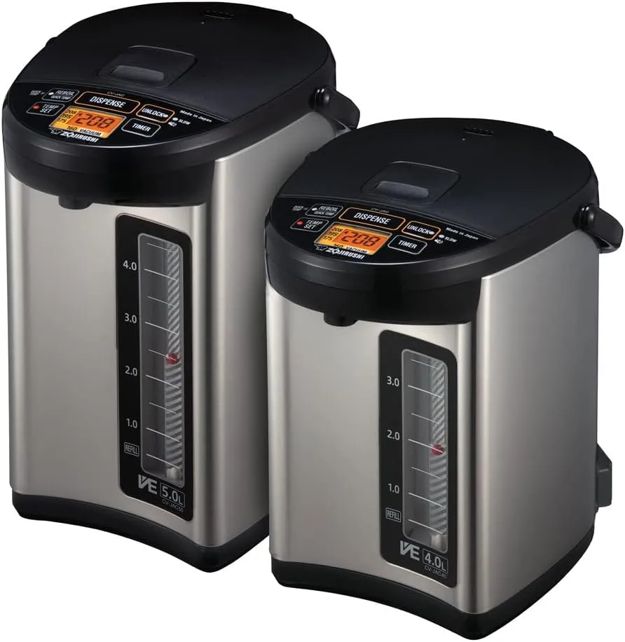 Zojirushi Water Boiler and Warmer 4.0-Liter (Stainless Black)