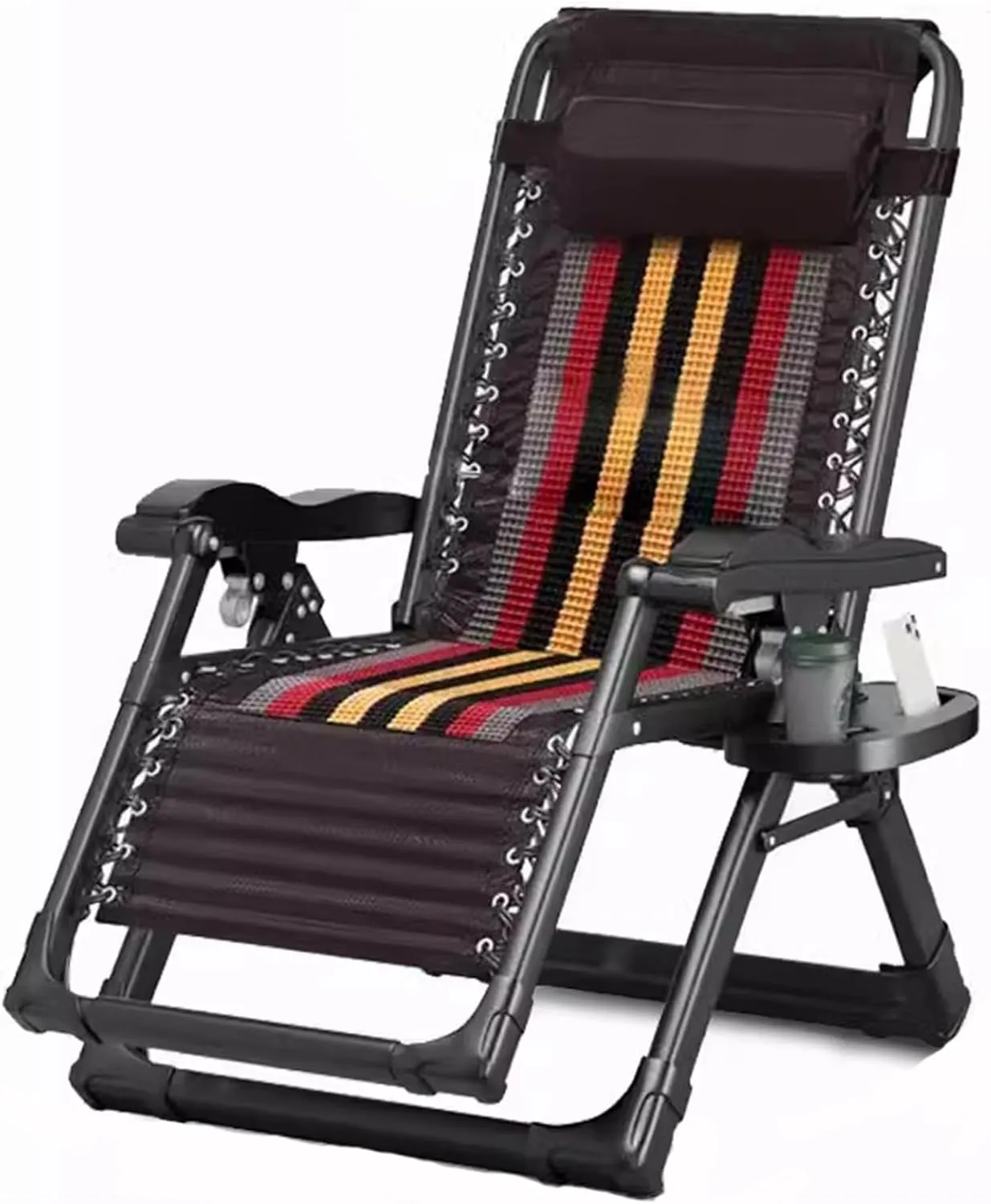 ZTGL A, Folding Outdoor Chaise Lounge Chair, Portable Camping Cot, Sunbathing Lounge Chairs Camping Lounge Chair, Folding Camping Cot, Foldable Outdoor Bed