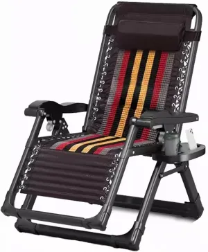 ZTGL A, Folding Outdoor Chaise Lounge Chair, Portable Camping Cot, Sunbathing Lounge Chairs Camping Lounge Chair, Folding Camping Cot, Foldable Outdoor Bed