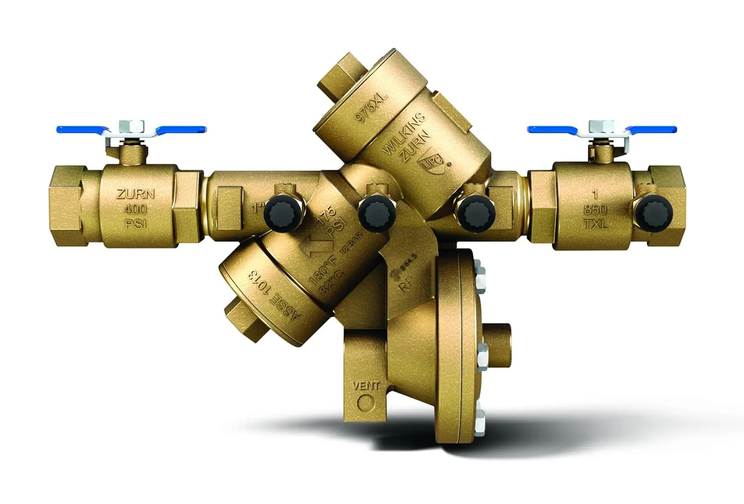 Zurn Wilkins 1-975XL 1" 975XL Reduced Pressure Principle Backflow Preventer